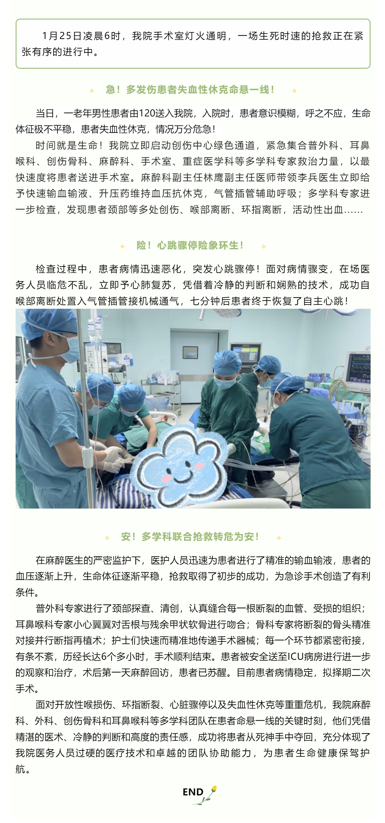 與死神賽跑，與生死競速——我院多學(xué)科合作成功搶救一例多發(fā)傷患者.png